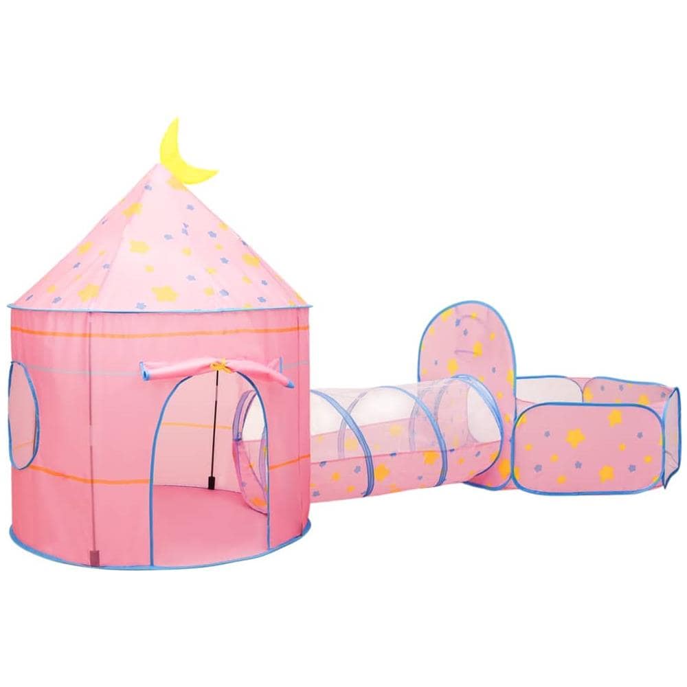 Tenda Da Gioco Per Bambini Rosa 301x120x128 Cm - Foto 9