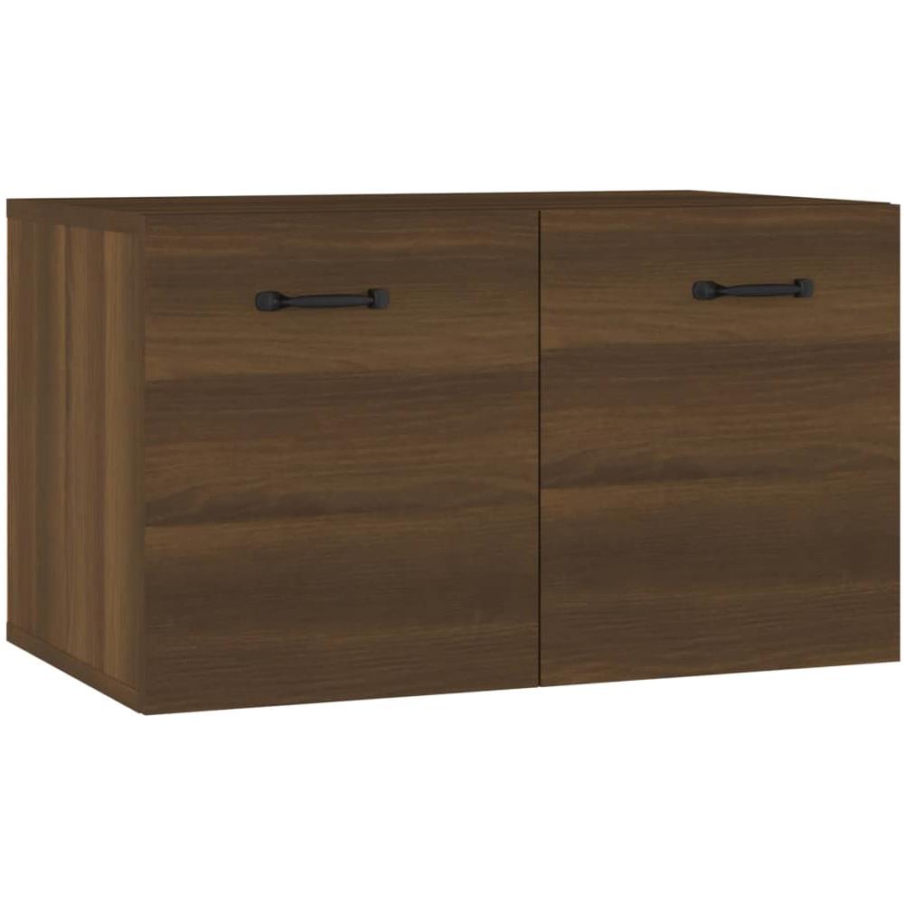 Armadietto A Muro Rovere Marrone 60x36,5x35 Legno Multistrato - Foto 2