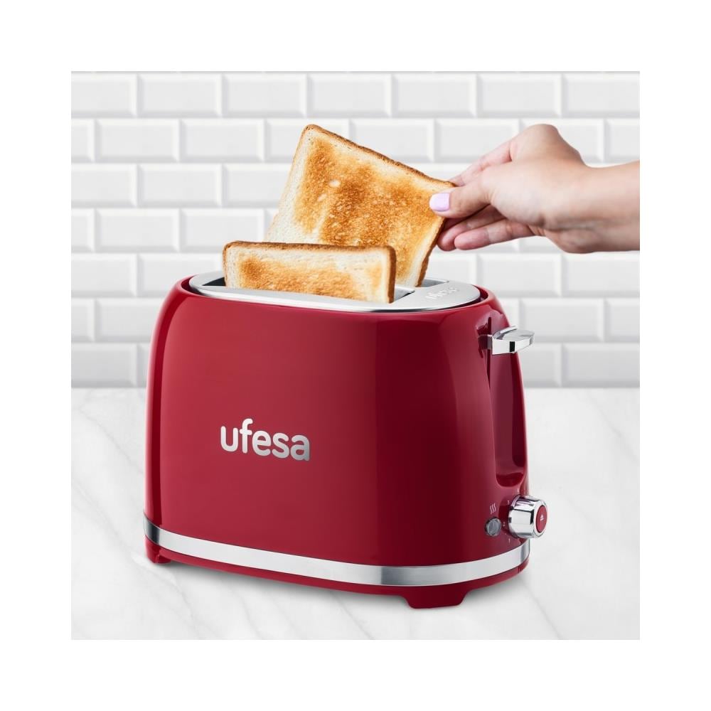 71305516 ostapane 2 fette 850 W Rosso - Foto 5