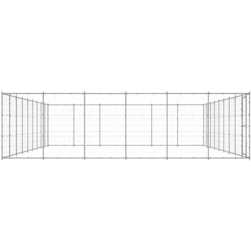 Gabbia Per Cani Da Esterno In Acciaio Zincato 65,34 M - Foto 3