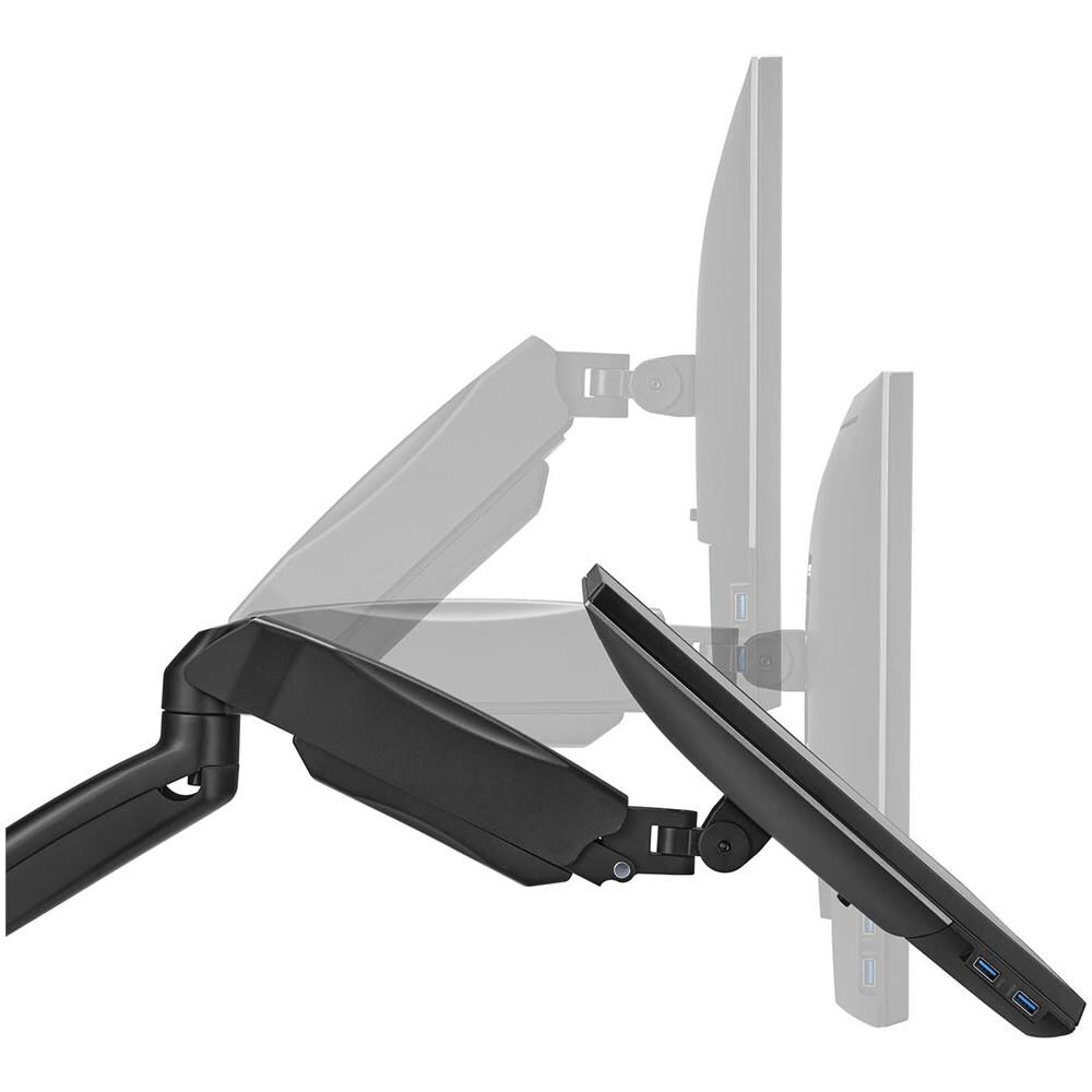 WT32TSR-223 supporto da tavolo per Tv a schermo piatto 81,3 cm (32") Nero Parete - Foto 2