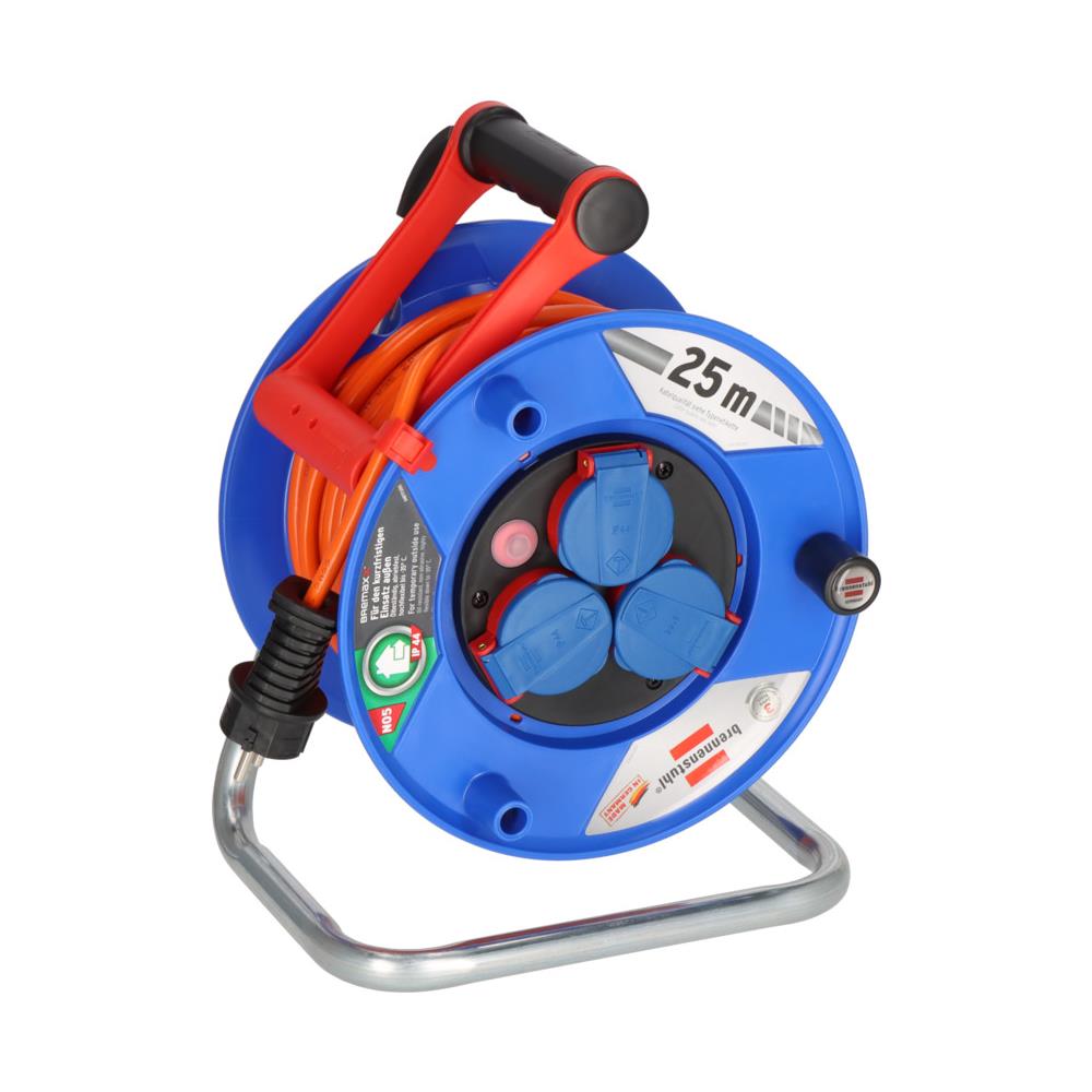 1218740 bobina avvolgicavo 3 presa (e) AC 25 m - Foto 1