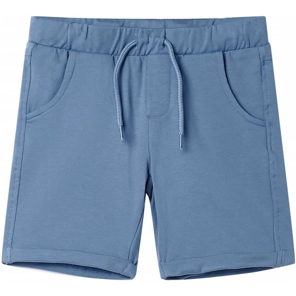 Pantaloncini per Bambini con Coulisse Blu Scuro 140 - Foto 1