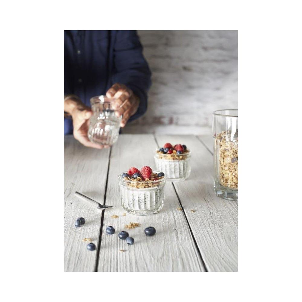 Delice Barattolo per dessert medio da 160 ml Contenitore in vetro per la conservazione - Foto 1