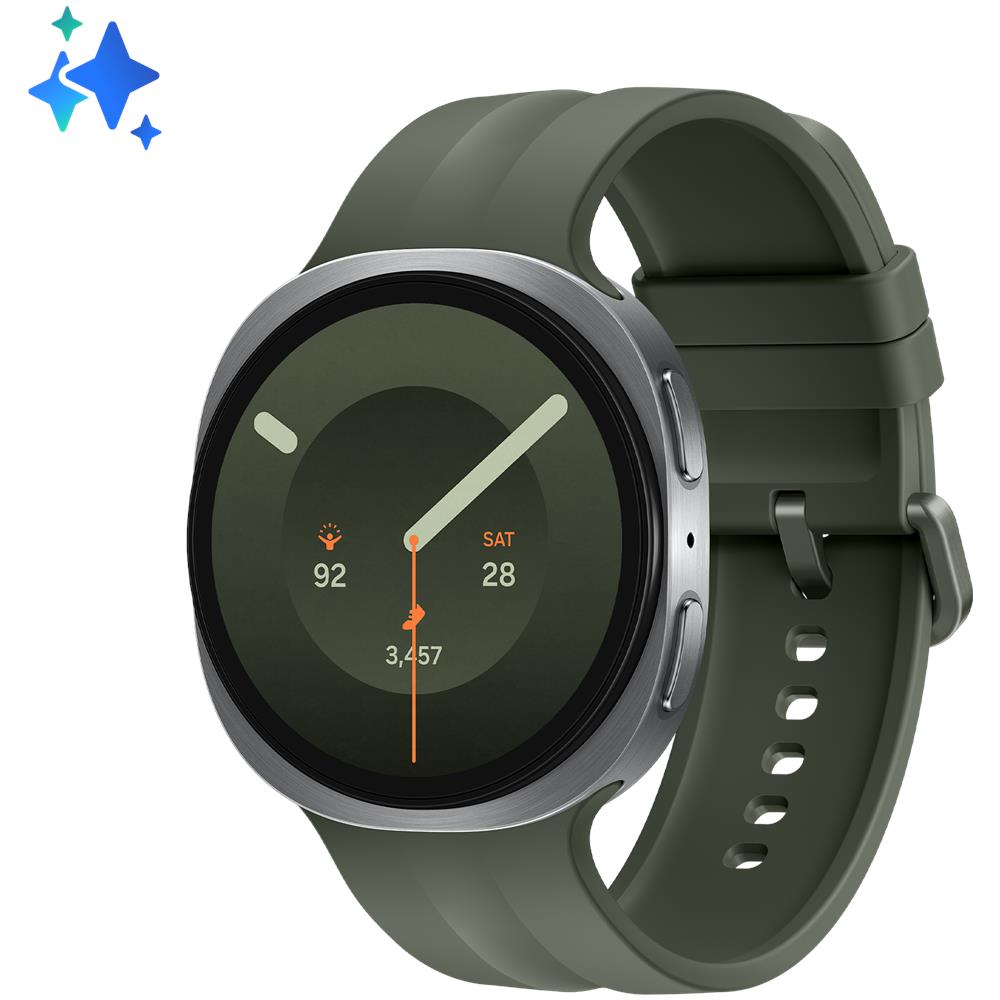 Galaxy Watch9 3,81 cm (1.5") AMOLED 44 mm Digitale 480 x 480 Pixel Touch screen Argento Wi-Fi GPS (satellitare) - Foto 1