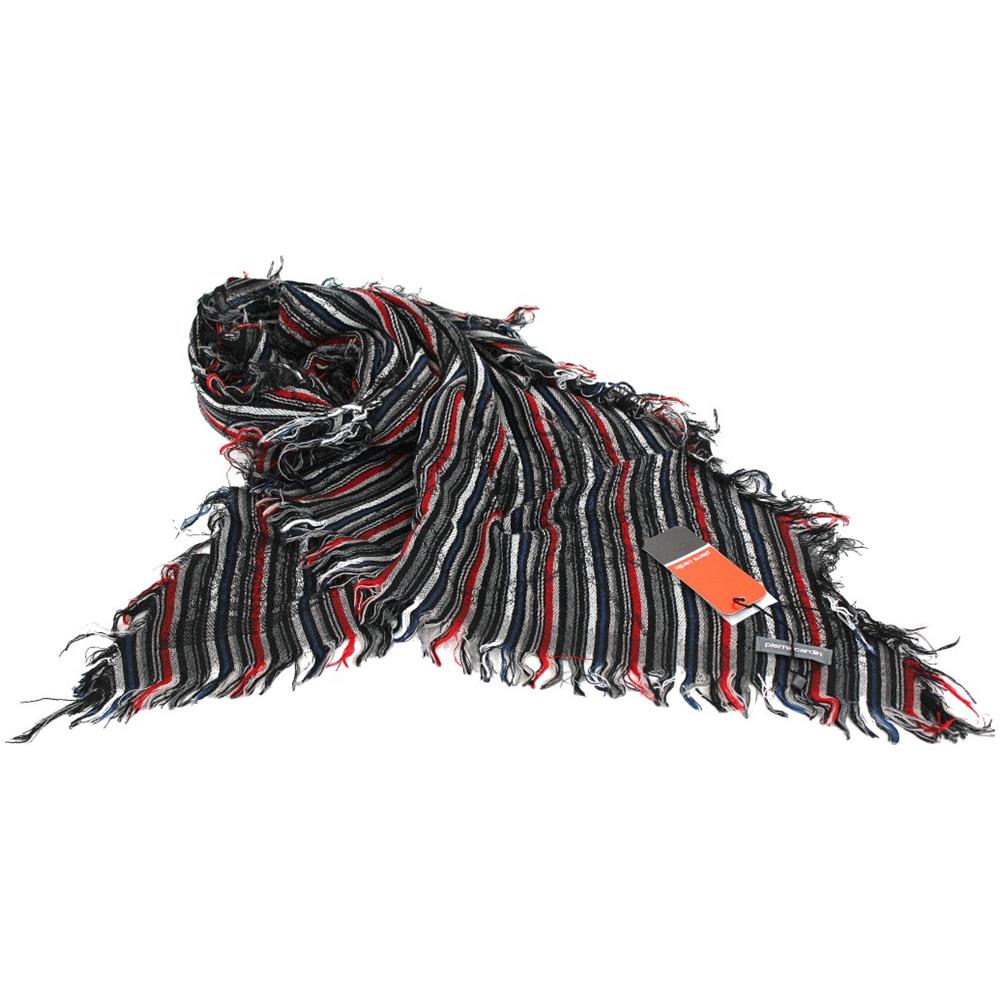 Sciarpa Uomo Jacquard Obliqua Jc3626 Grigio - Foto 1