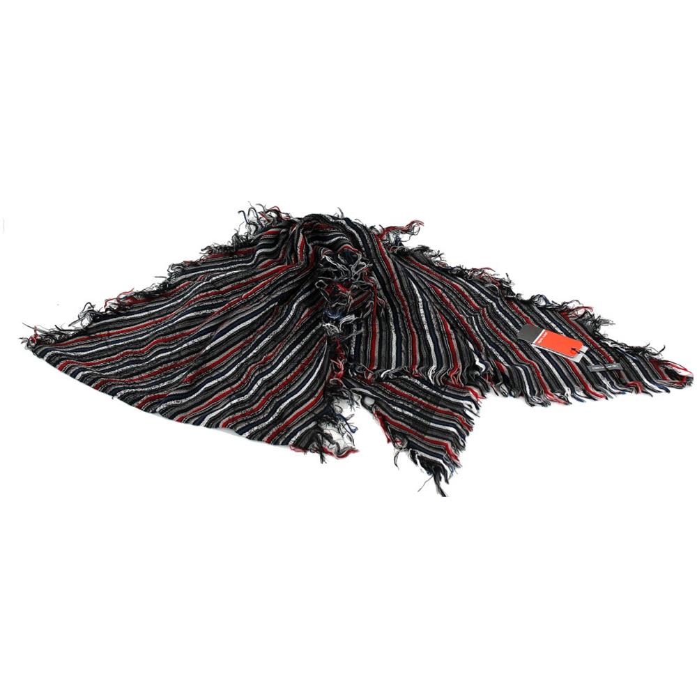 Sciarpa Uomo Jacquard Obliqua Jc3626 Grigio - Foto 3