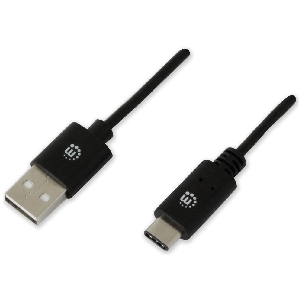 ICOC MUSB20-CMAM30 - Cavo HiSpeed USB A Maschio / USB-C Maschio 3m Nero - Foto 1