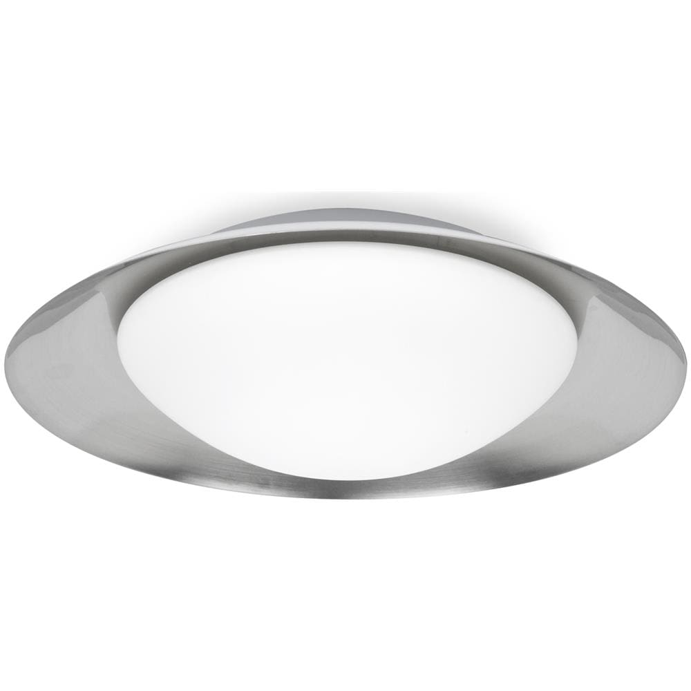 Side Led Plafoniera Bianca E Nichel 20w - Foto 1