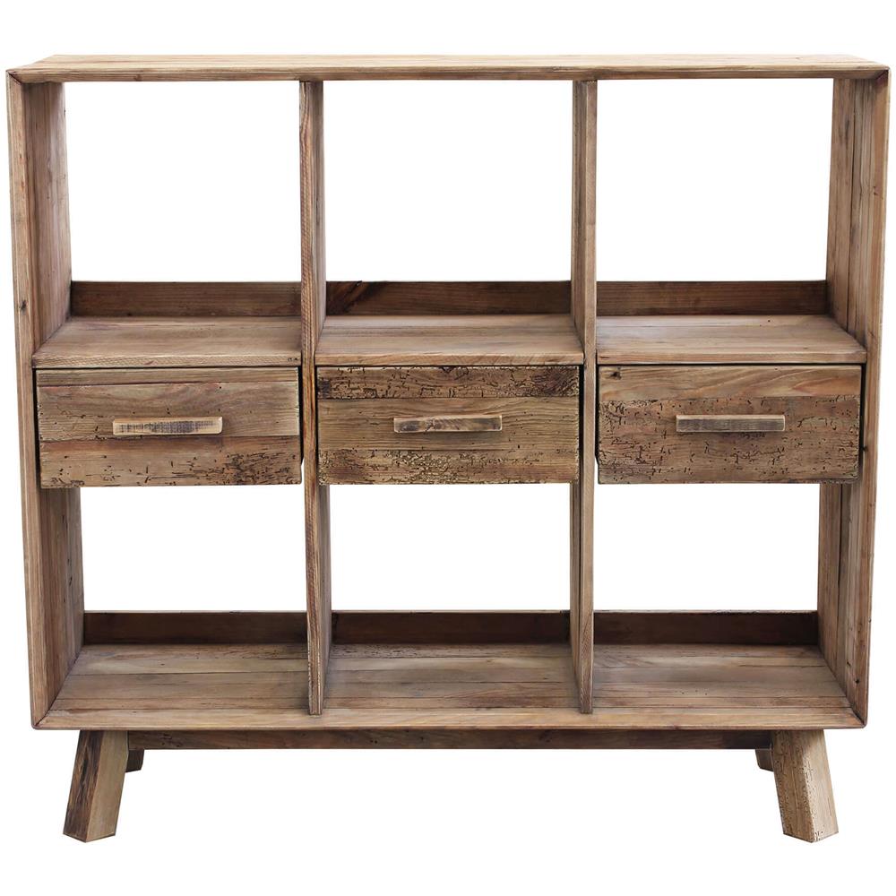 Pinus - Libreria Con 6 Ripiani - Foto 4