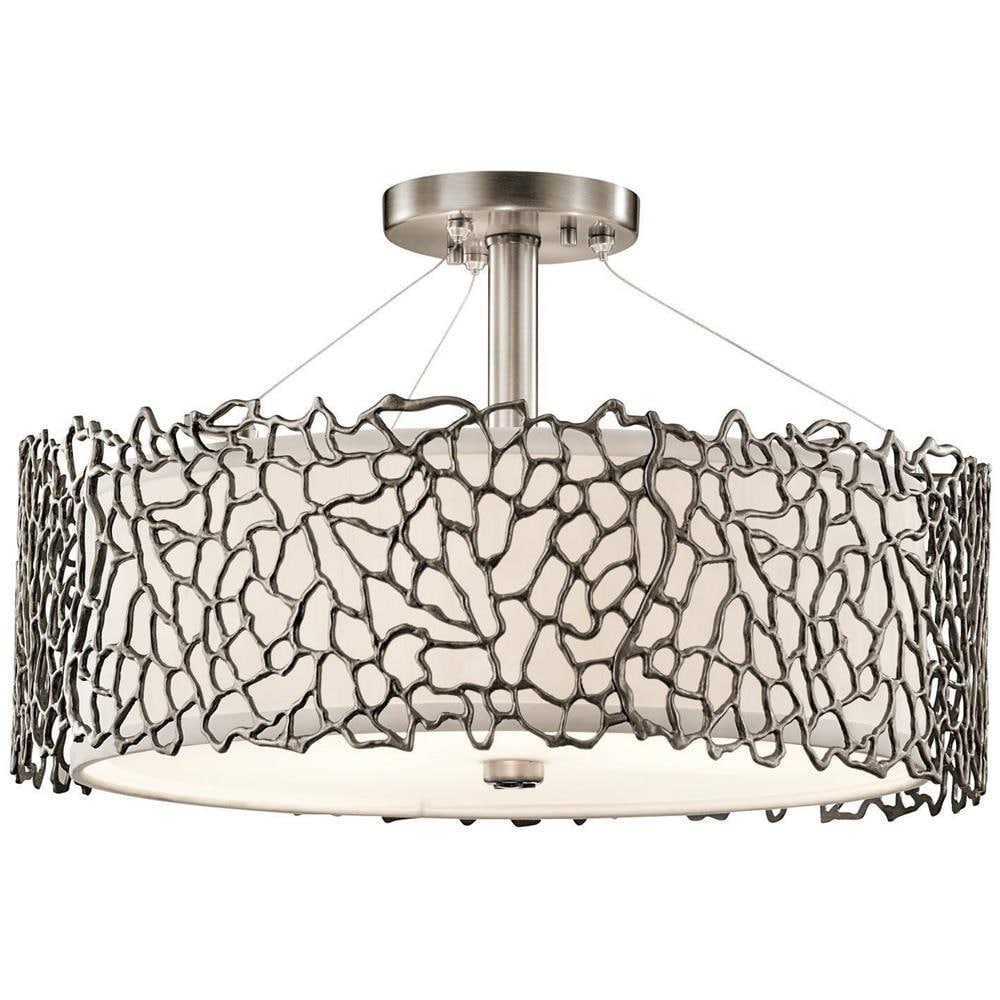 Argento Coral Duo-mount Pendente - Foto 2
