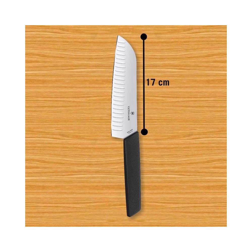Coltello Santoku, Cm 17, Serie Swiss Modern Qualità Extra - Foto 2