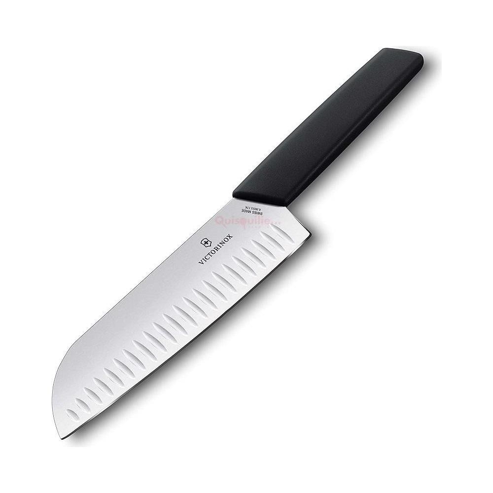 Coltello Santoku, Cm 17, Serie Swiss Modern Qualità Extra - Foto 4