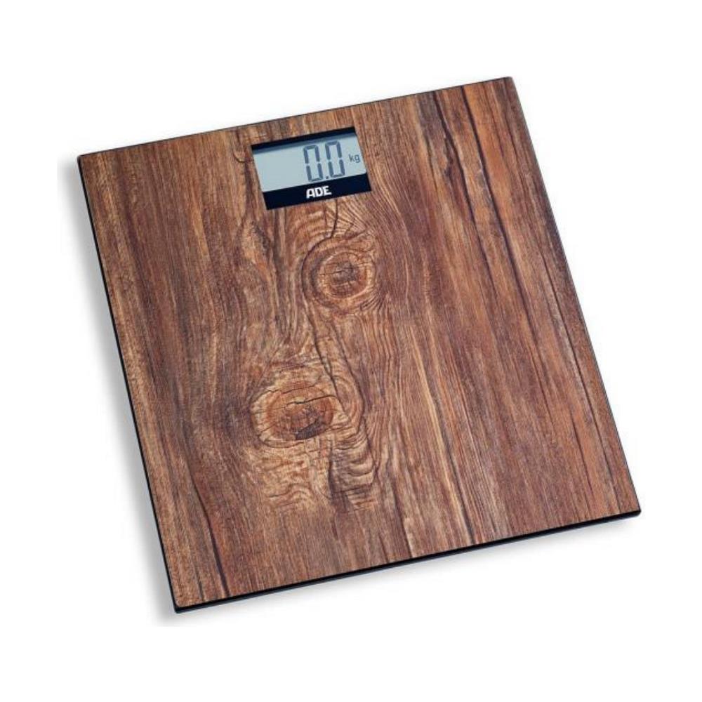 Bilancia Da Bagno Elettronica 180 Kg / 100 G Vetro /legno - Be2004 - Foto 1