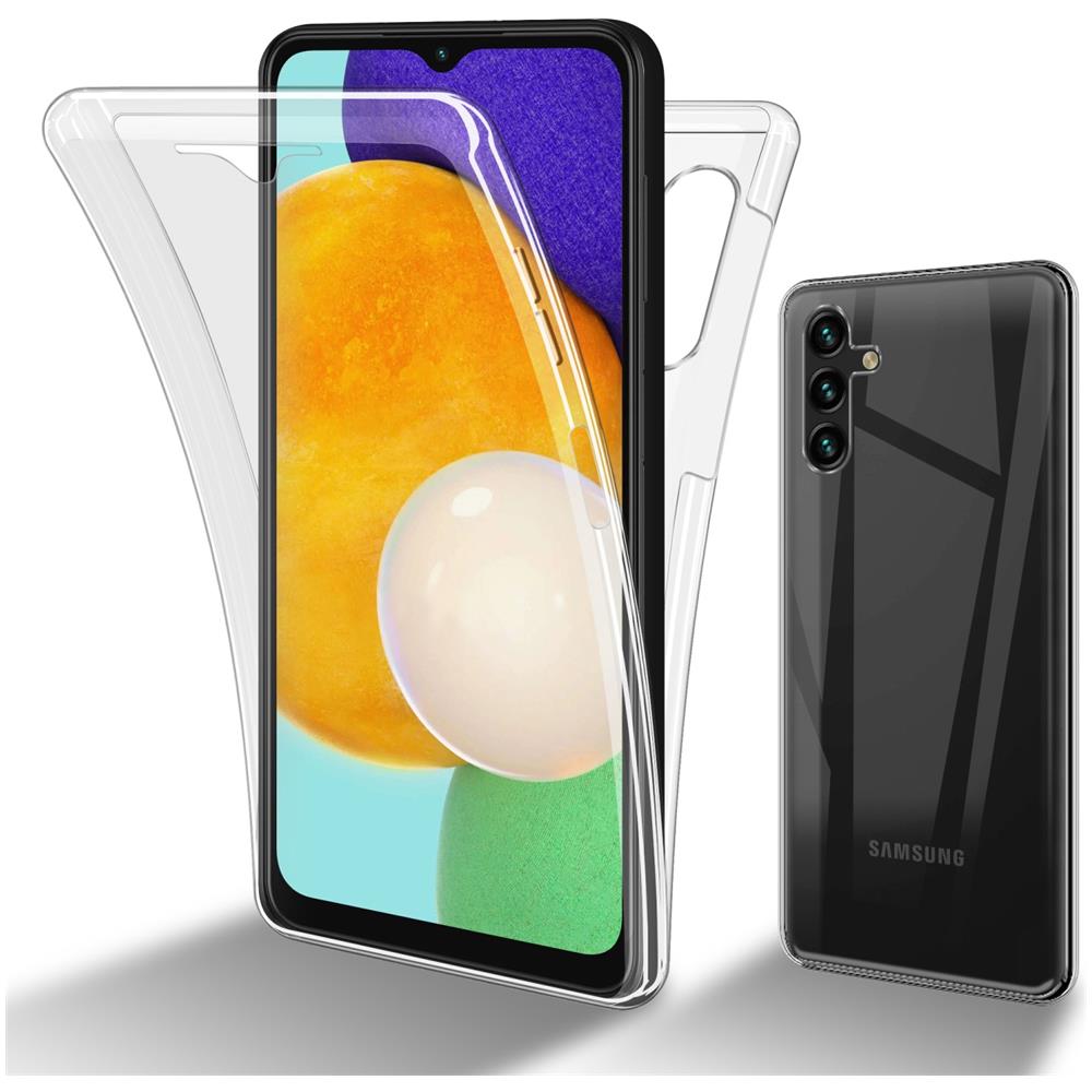 Custodia Compatibile Con Samsung Galaxy A13 5g In Transparente - 360° Full Body Copertura Protettiva - Protezione Anteriore E Posteriore, Protezione A Tutto Tondo Con Protezione Del Display - Foto 1