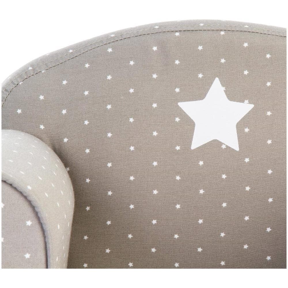 Poltrona Classica Per Bambini - Cotone, Colore Tortora - Foto 2