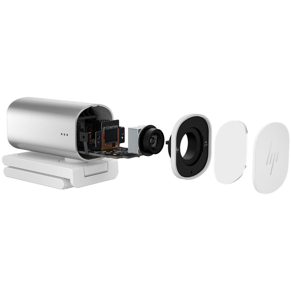 Webcam Streaming 960 4K 8 MP Microfono Incorporato USB Colore Argento - Foto 5