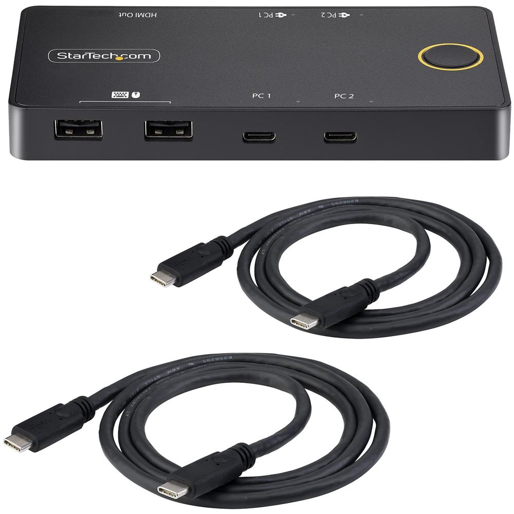 C2-H46-UC2-PD-KVM switch per keyboard-video-mouse (kvm) Nero - Foto 9