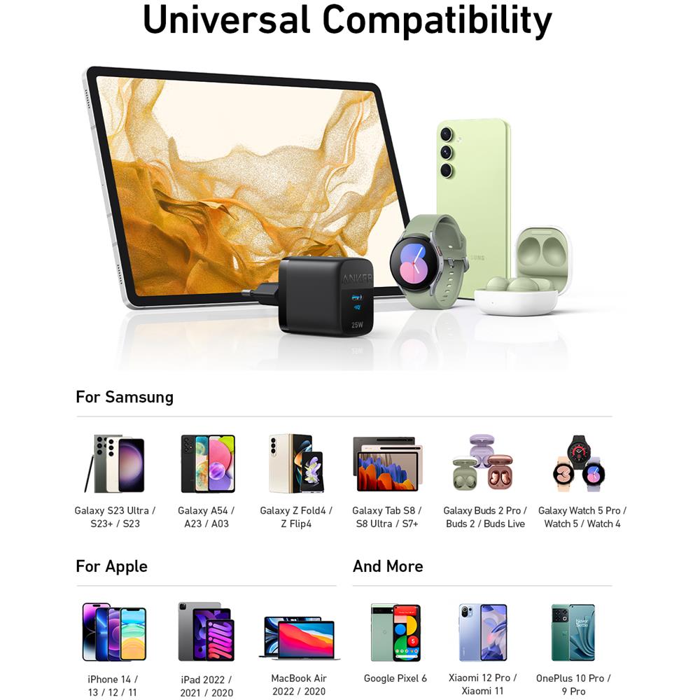 312 Charger Cuffie, Auricolare, Smartphone, Orologio intelligente, Tablet Nero AC Interno - Foto 4