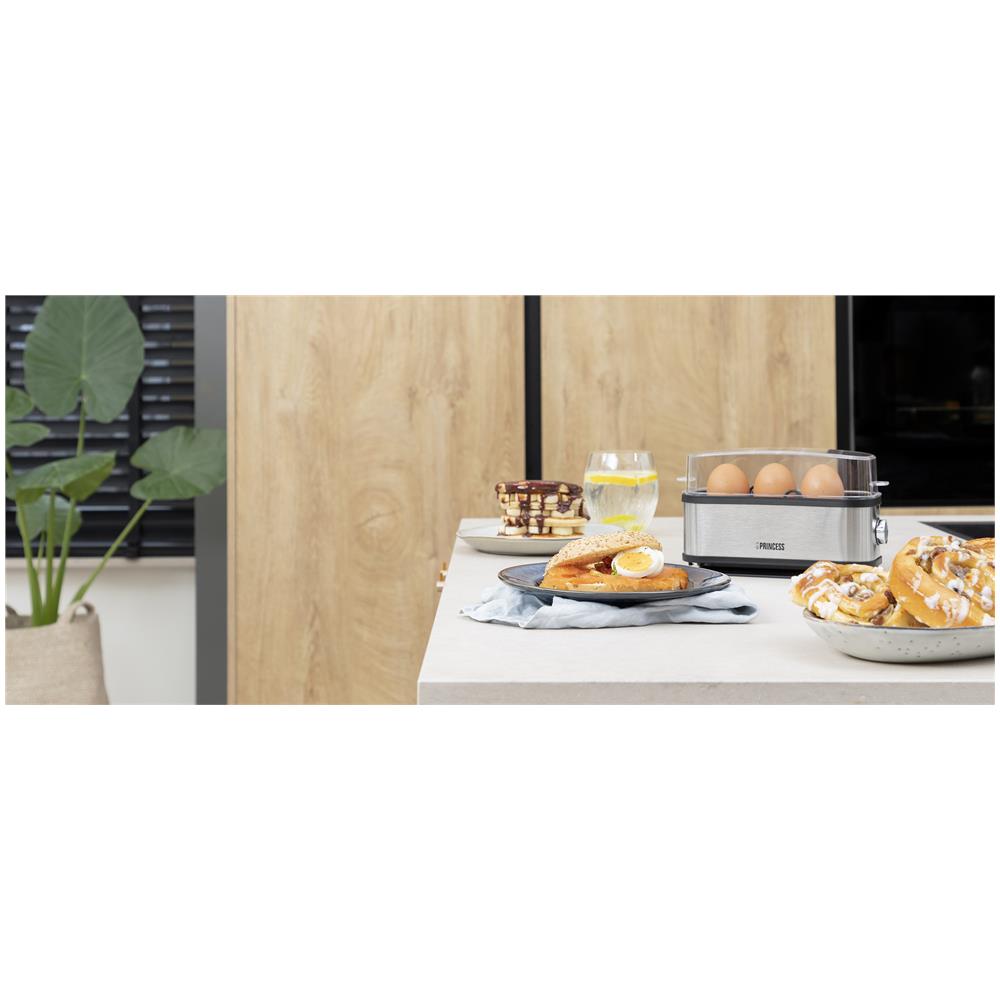 01.262045.01.001 Pentolino per uova 3 uovo /uova 210 W Nero, Argento - Foto 36