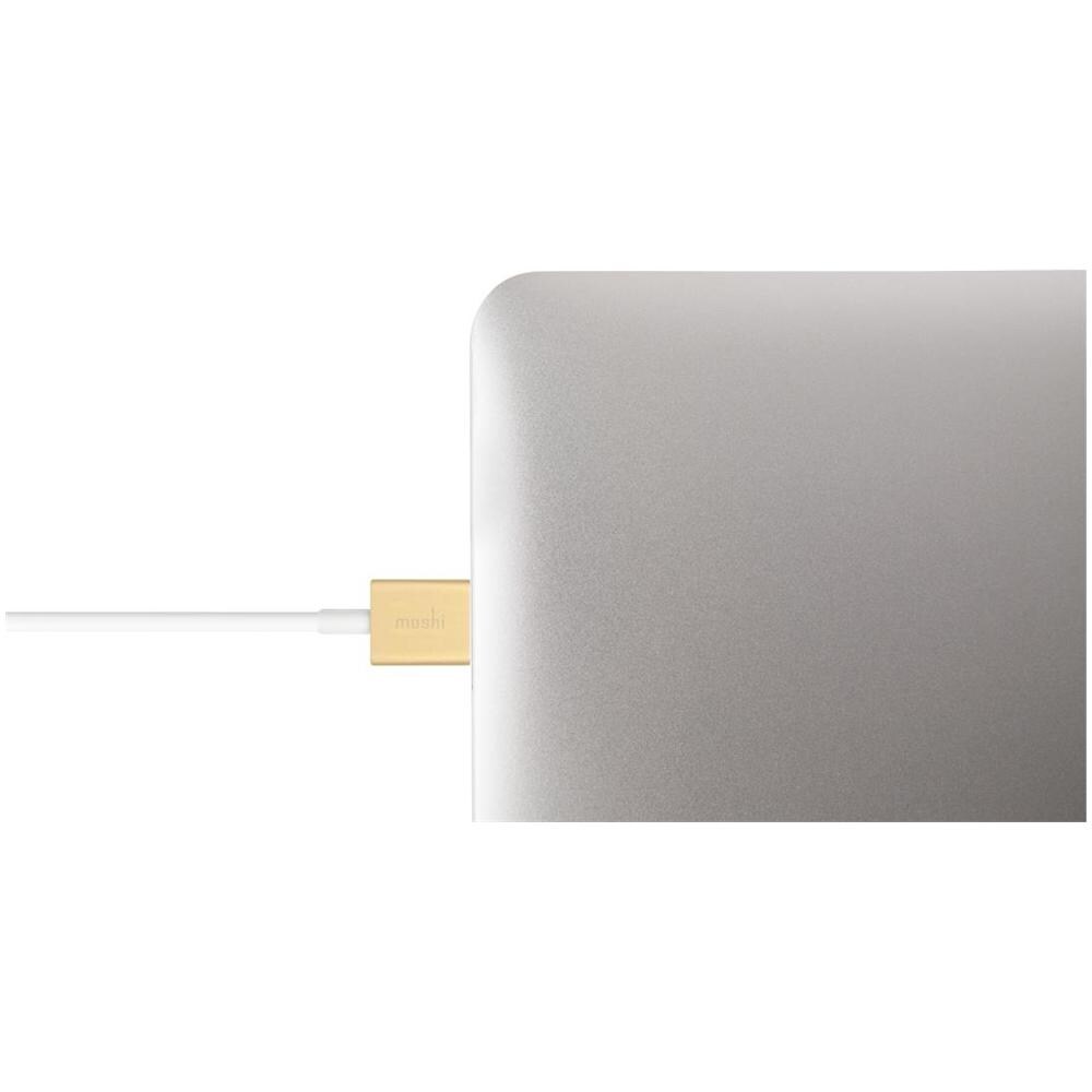Cavo USB per iPhone 5S / 5C / iPod / iPad Air 1m Colore Bianco / Oro - Foto 2