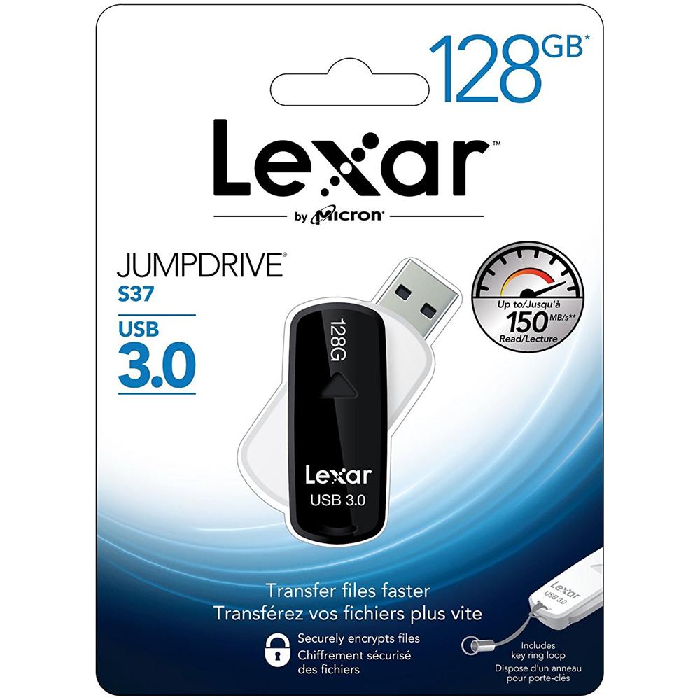 Chiavetta USB 128 GB JumpDrive S37 Interfaccia USB 3.0 Colore Nero - Foto 4
