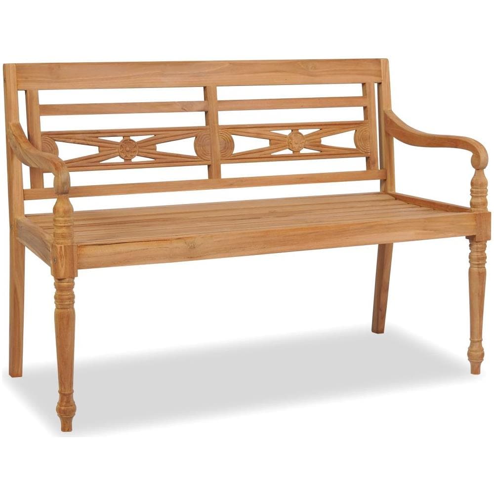Panca Batavia 120 cm in Teak - Foto 1