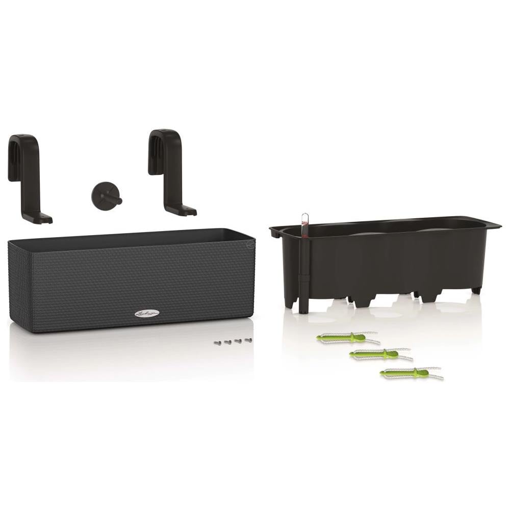 Fioriera CUBE color triple con Supporti Antracite 13684 - Foto 7