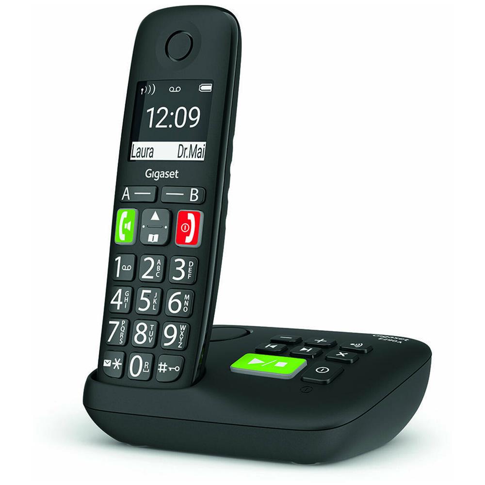 E290A Cordless Display 2" Vivavoce Con Segretaria Colore Nero - Foto 2