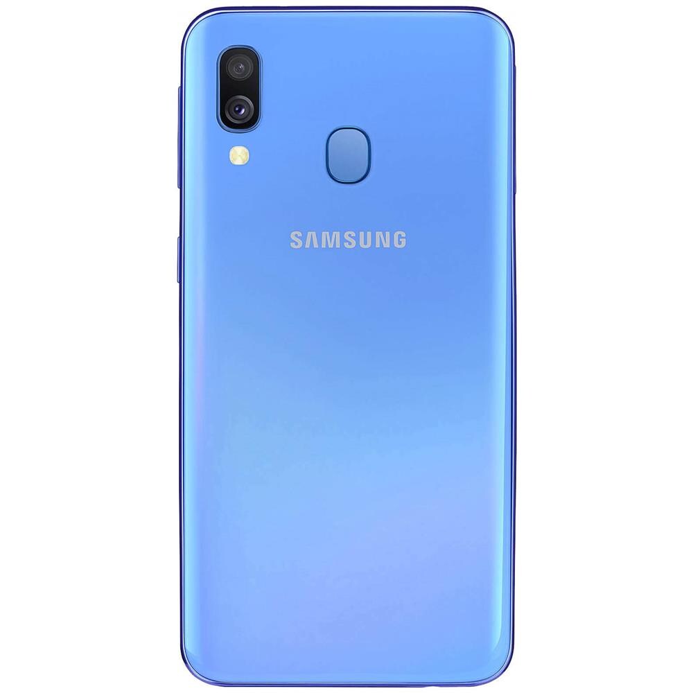 Copribatteria / Facciata Posteriore Blu Per Samsung Galaxy A40 Compatibile - Foto 2