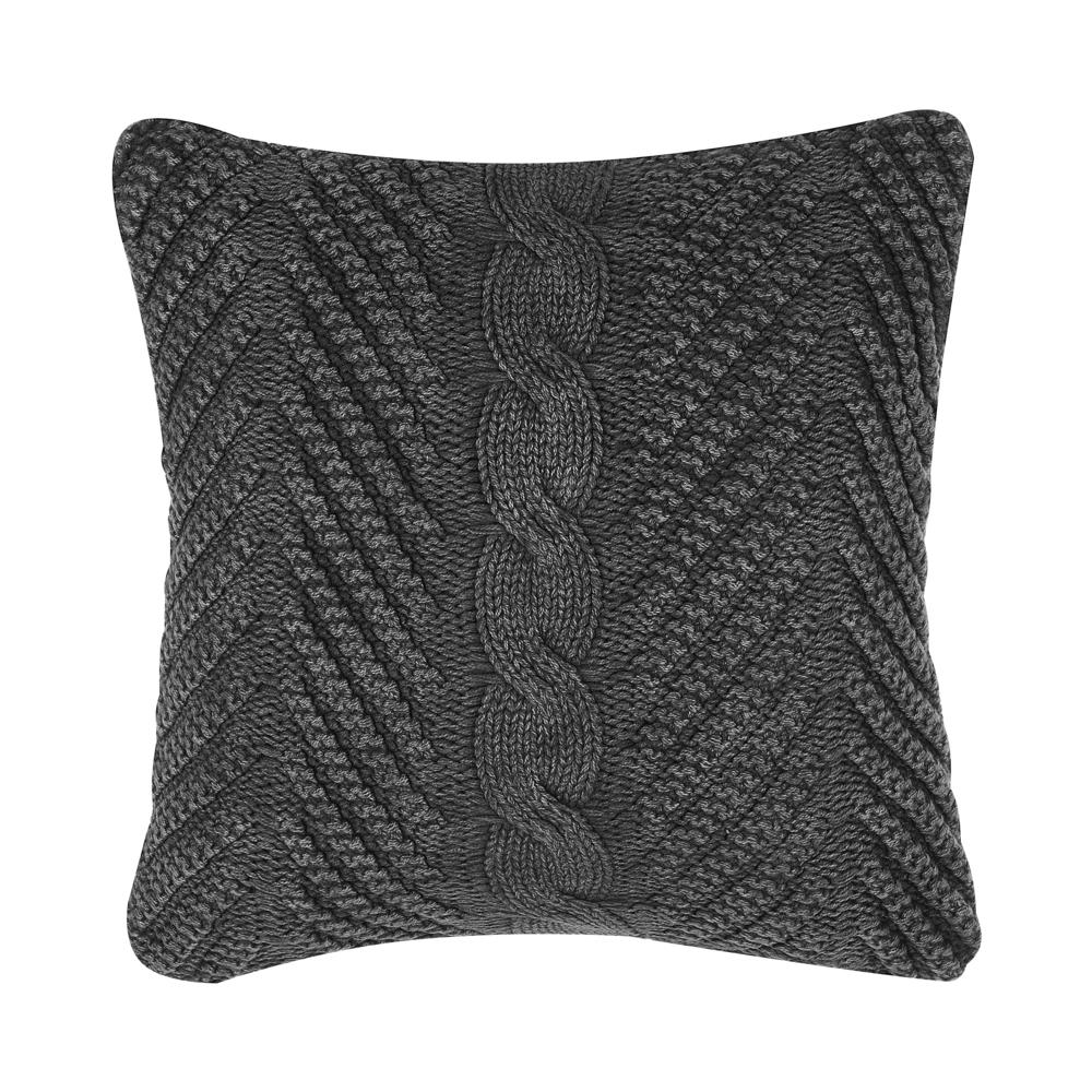 Set Di 2 Cuscini In Cotone Grigio 45 X 45 Cm Konni - Foto 2