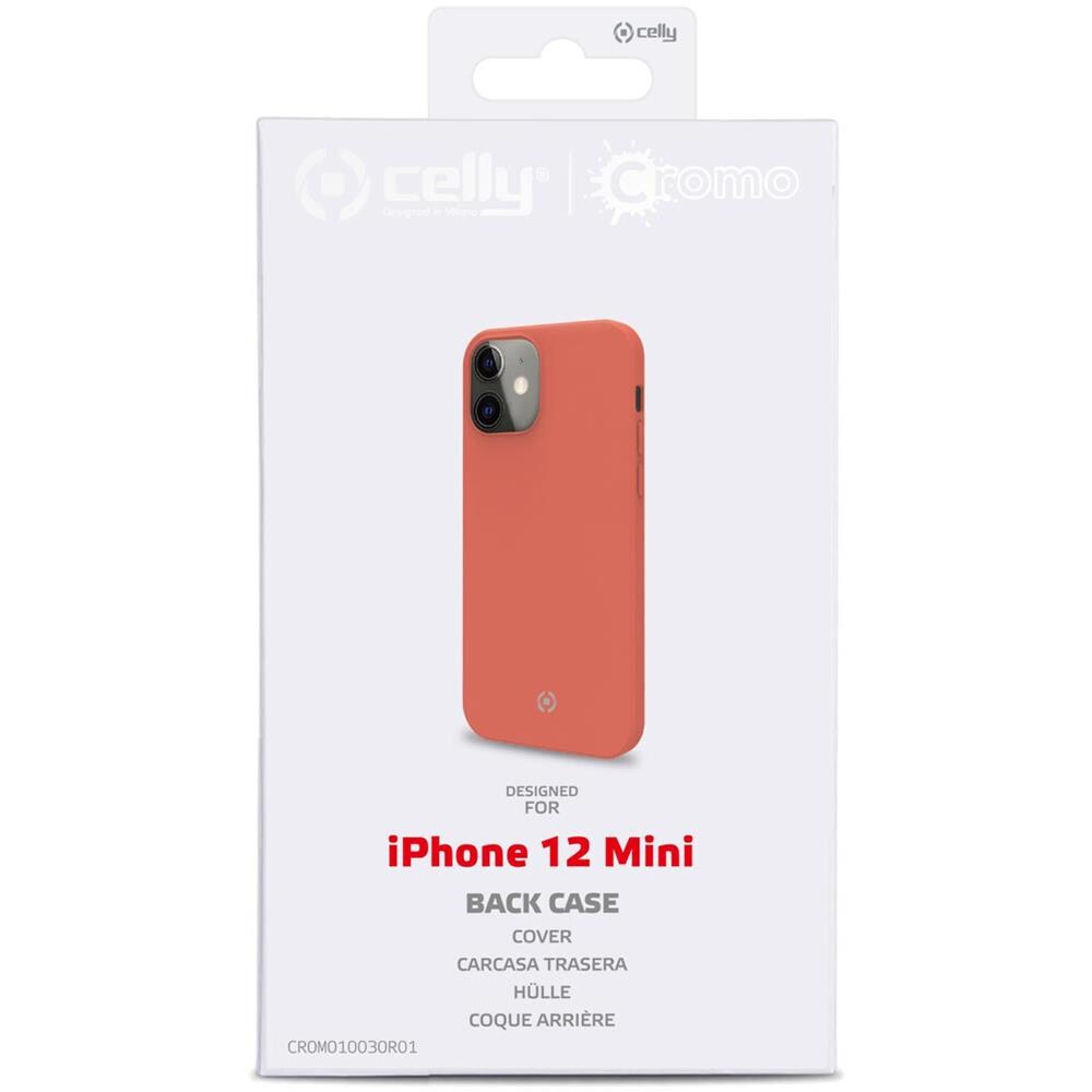 Cromo Custodia Per Cellulare 13,7 Cm (5.4'') Cover Arancione - Foto 2