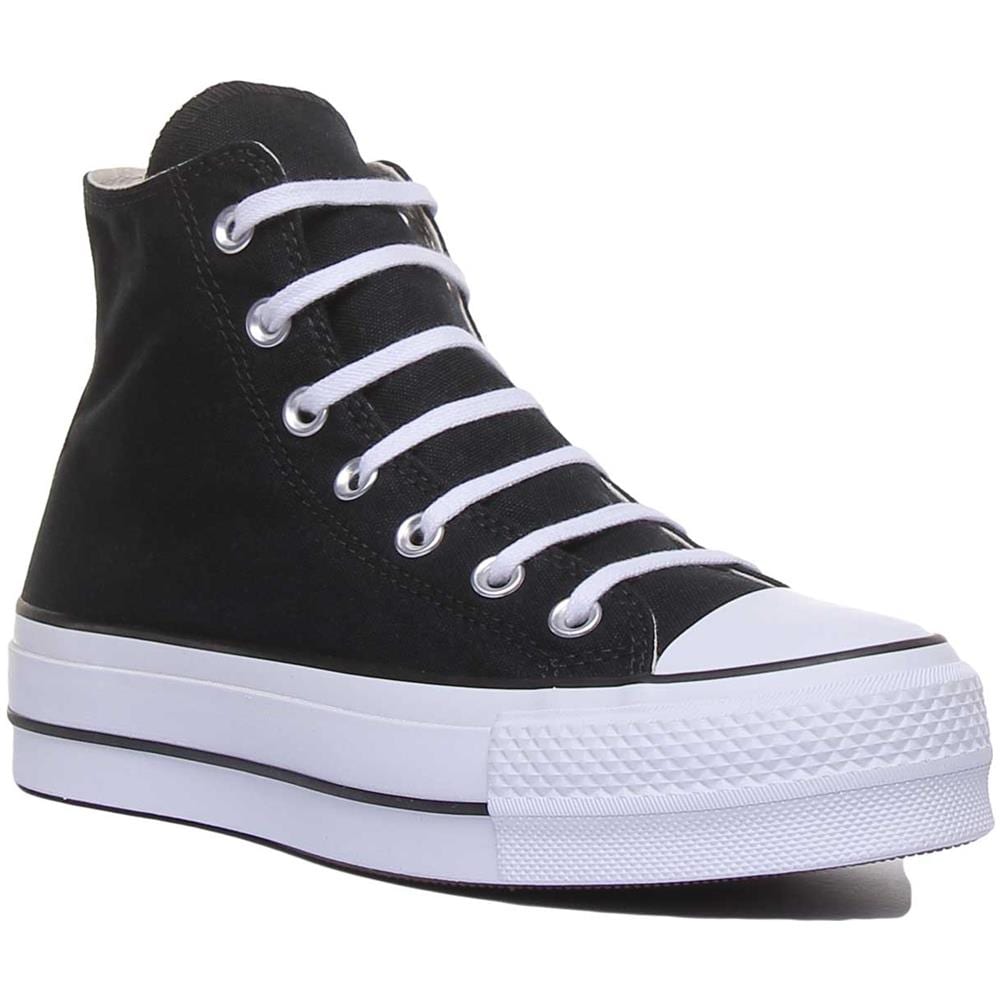 Chuck Taylor All Star Lift Hi 560845c, Donne, Nero, 41 - Foto 1