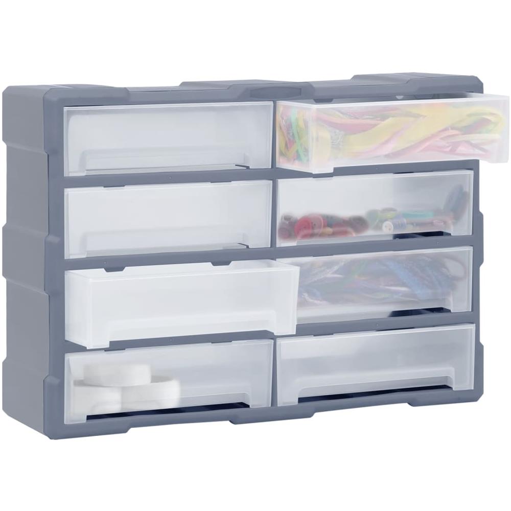 Mobile Contenitore con 8 Cassetti Grandi 52x16x37 cm - Foto 3