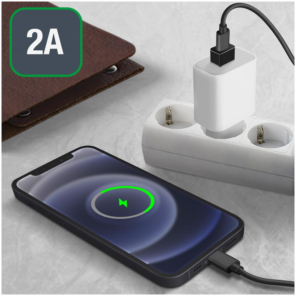 2x Adattatori Di Ricarica Usb-c Femmina A Usb Maschio Nero - Foto 2