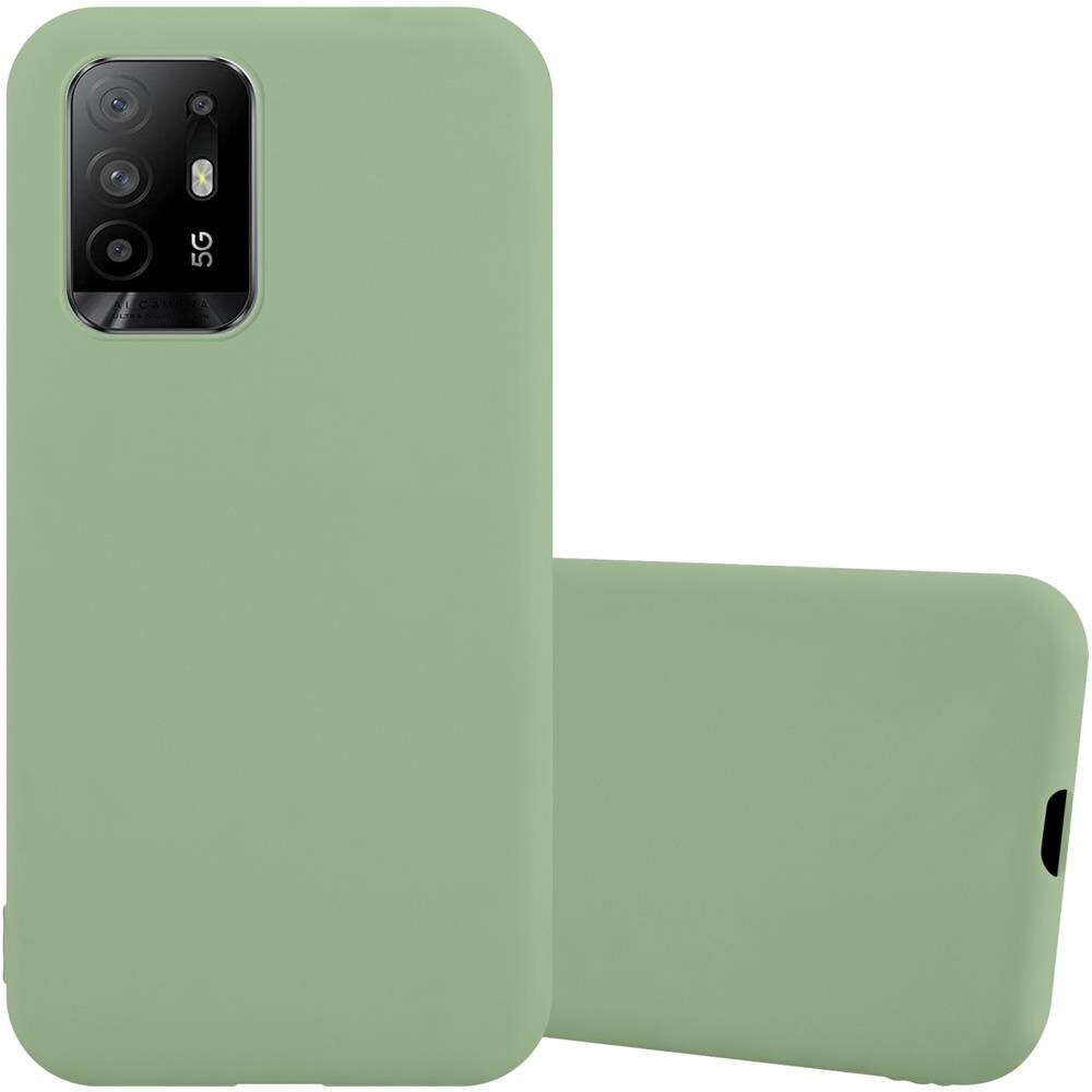 Custodia Compatibile Con Oppo A94 5g In Candy Pastello Verde - Coperchio Protettivo In Silicone Tpu Flessibile - Foto 1