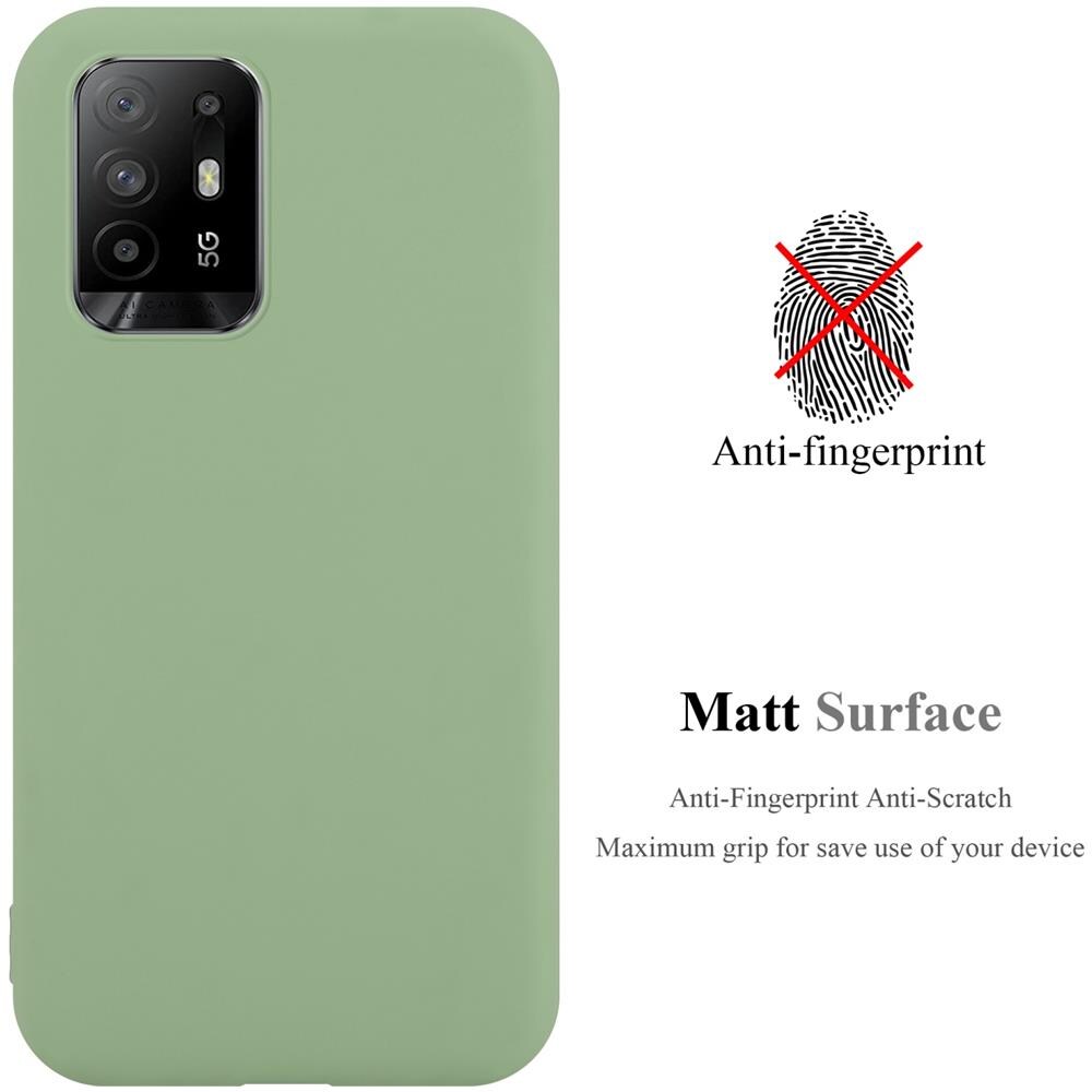 Custodia Compatibile Con Oppo A94 5g In Candy Pastello Verde - Coperchio Protettivo In Silicone Tpu Flessibile - Foto 2
