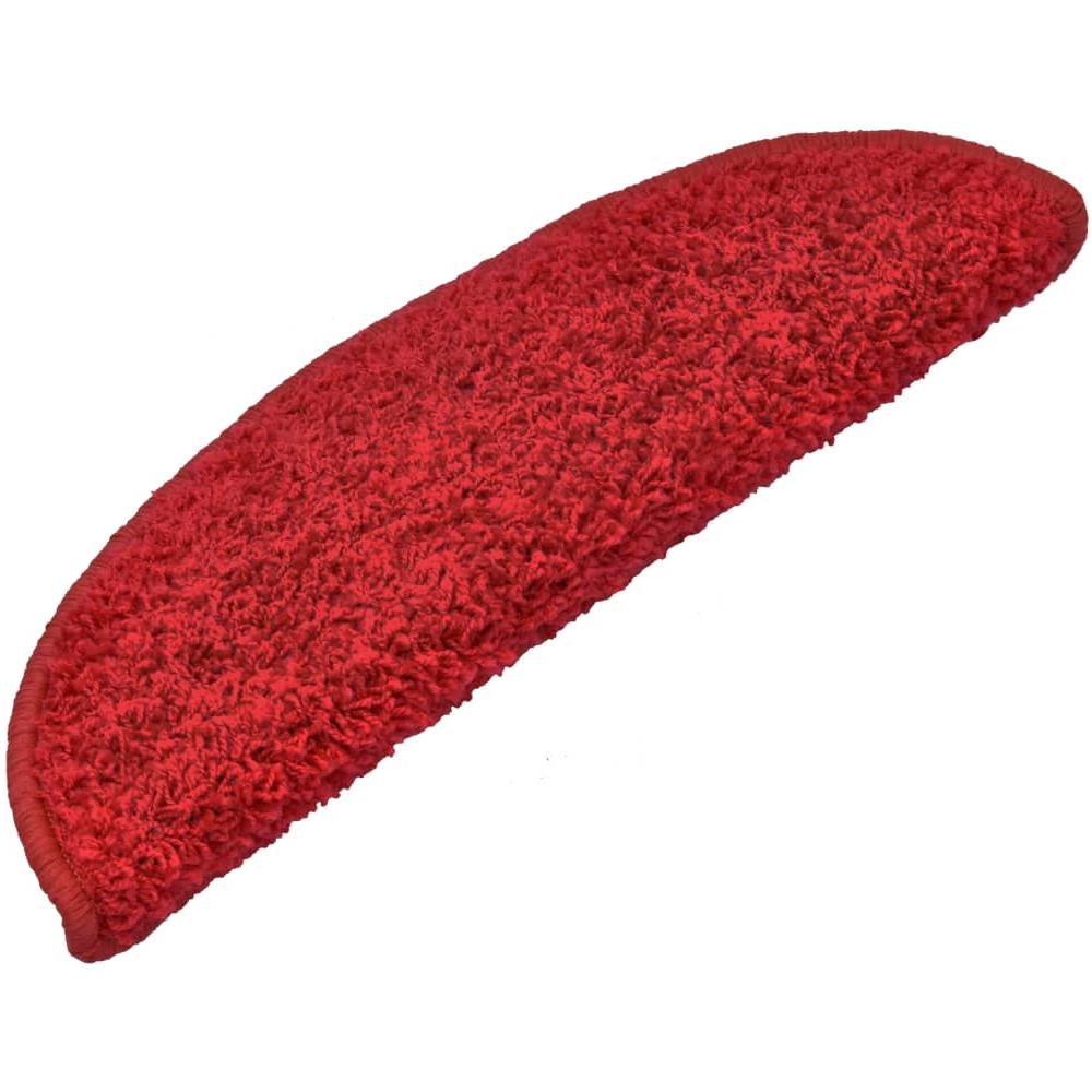 Tappetini Per Scale 10 Pz 65x25 Cm Rosso - Foto 3