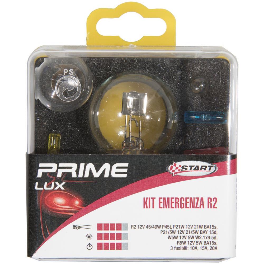 R2 Kit Emergenza Asimmetrica Per Luci Auto 12v 5 Lampade+ 2fusibili - Foto 1