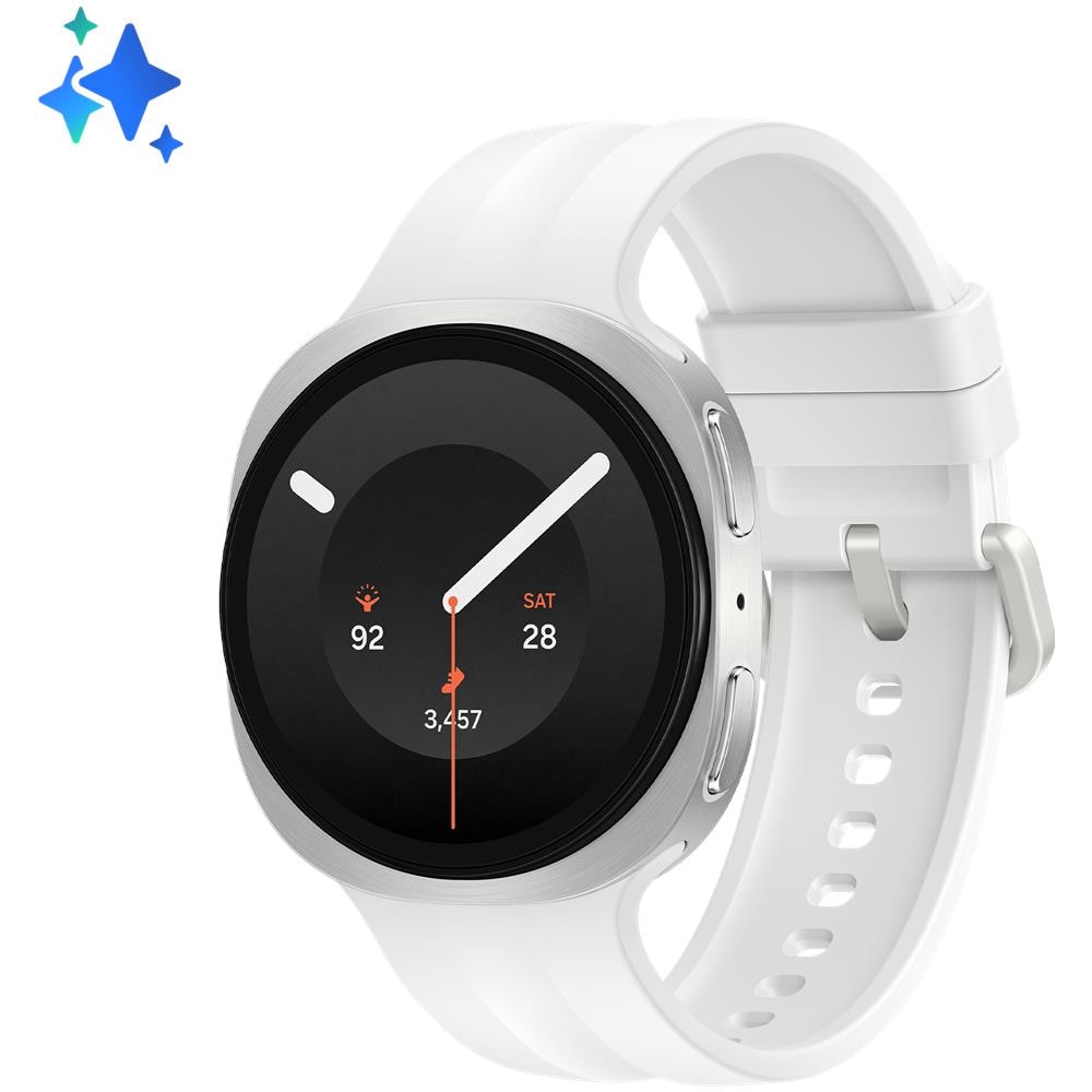Galaxy Watch9 3,3 cm (1.3") AMOLED 40 mm Digitale 438 x 438 Pixel Touch screen Argento Wi-Fi GPS (satellitare) - Foto 1