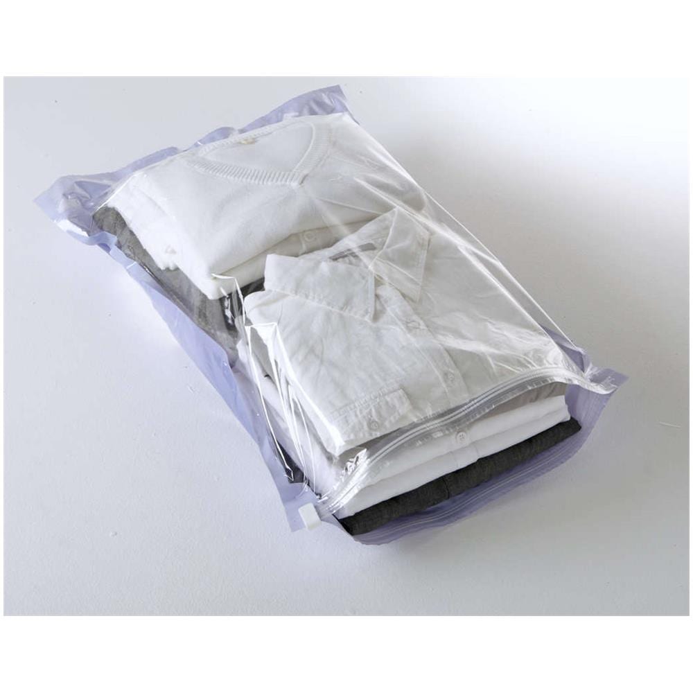 Set 2 Sacchi Salvaspazio Sottovuoto Da Viaggio - Jet Roll Bags M - Foto 1