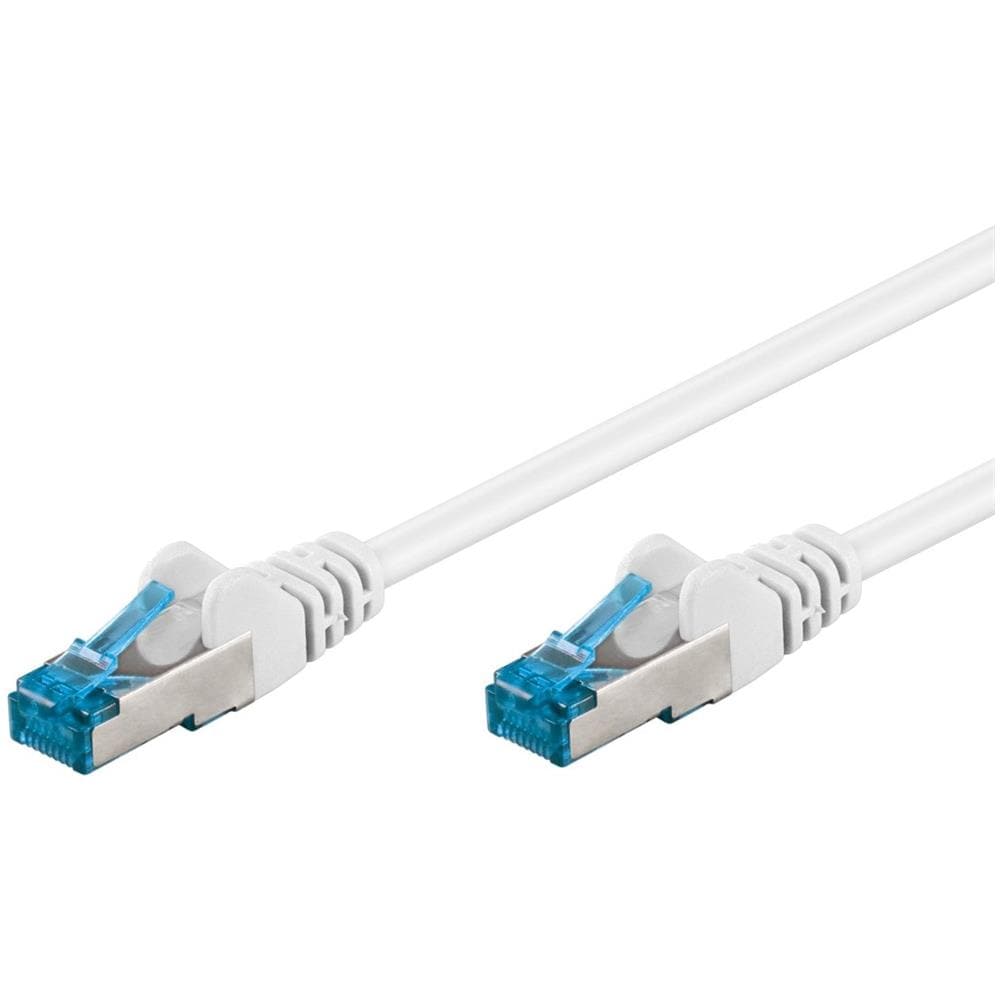 ICOC LS6A-050-WH - Cavo di rete Patch in rame Cat. 6A Bianco SFTP LSZH 5m - Foto 1