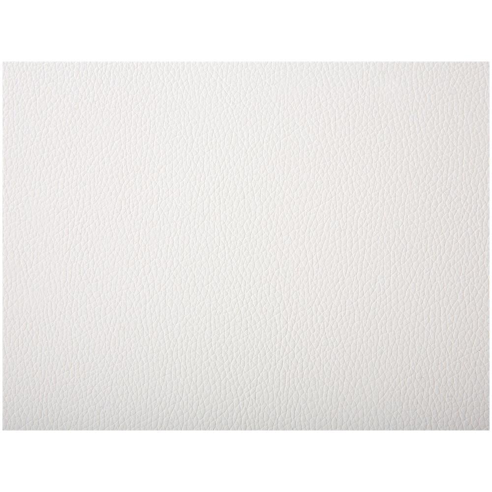 Divano Moderno 2 Posti In Pelle Sintetica Bianco Crema Vogar - Foto 2