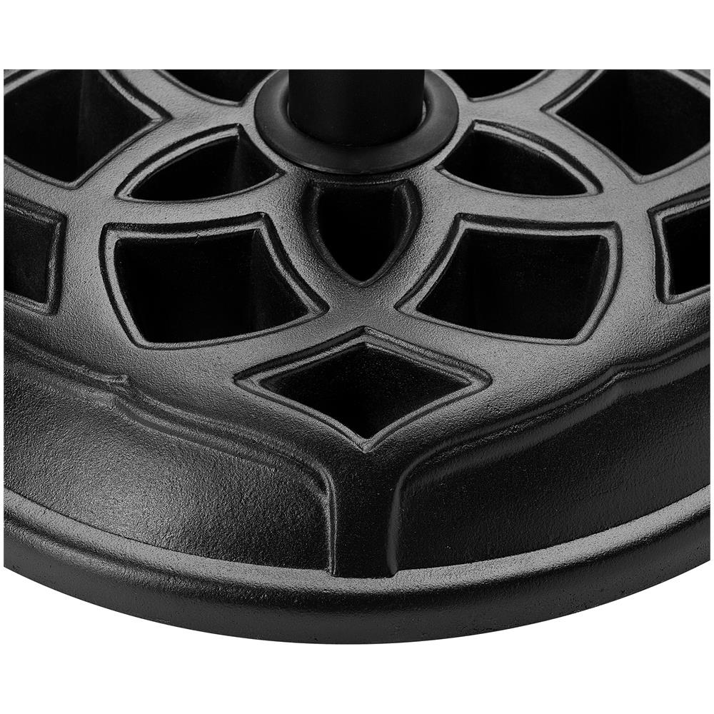 Base Nera In Cemento Per Ombrellone Ø50 Ceto - Foto 2