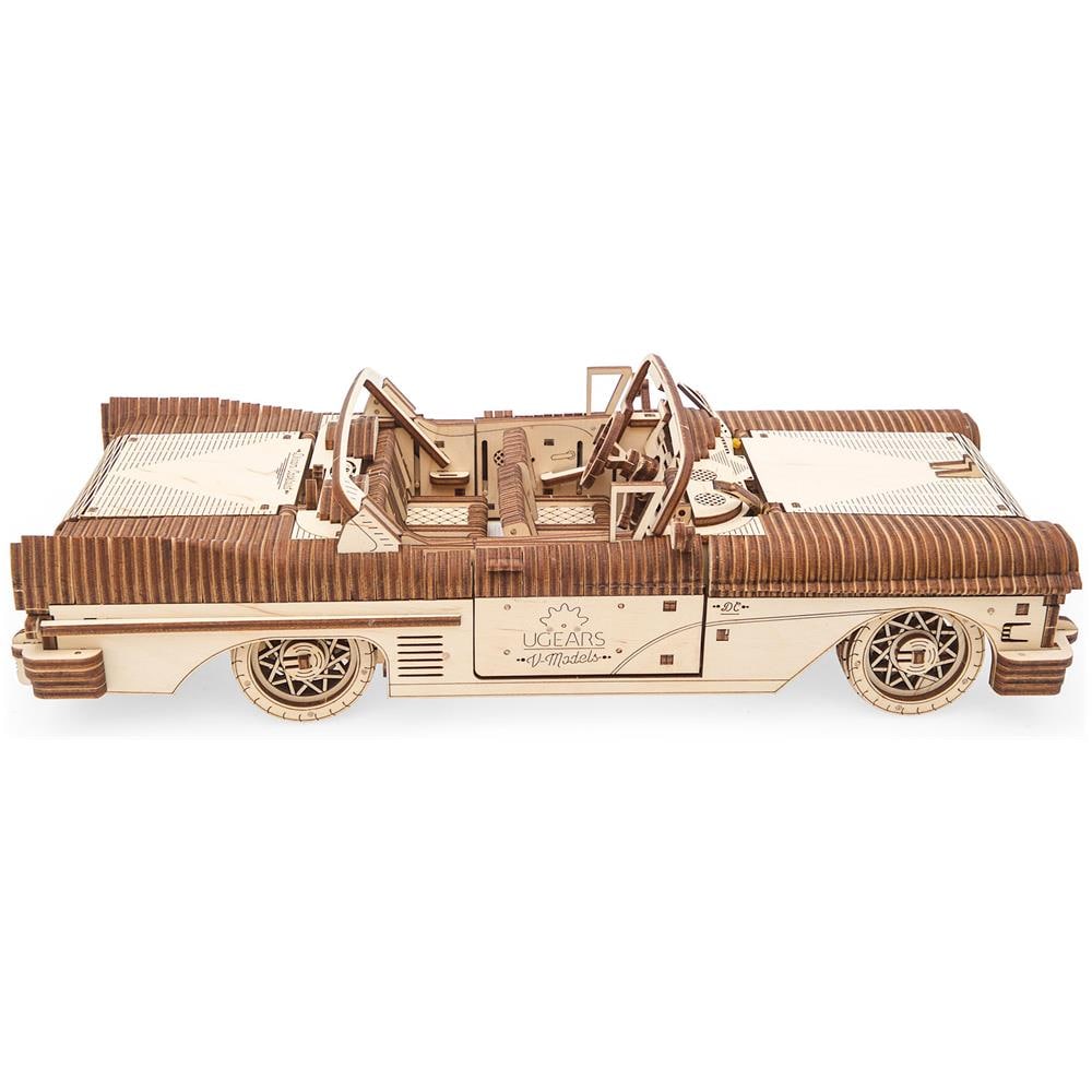 Puzzle in Legno 3D - Dream Cabriolet VM-05 Kit di Costruzione - 739 Pezzi   - Foto 2