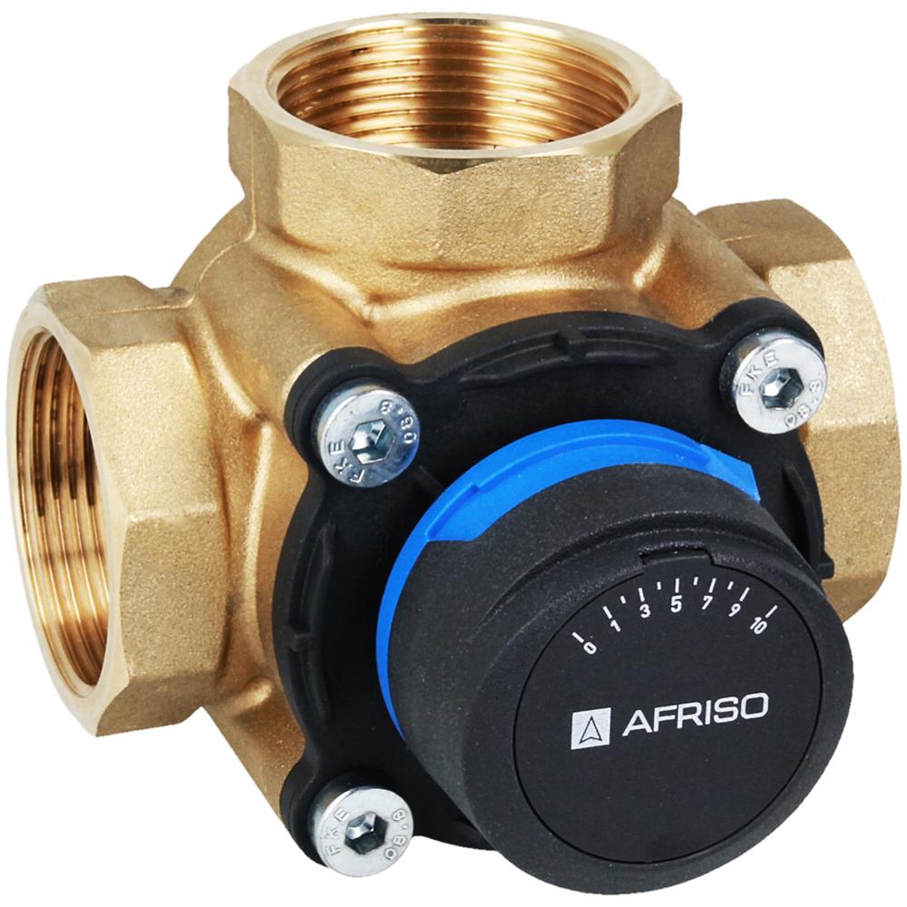 3-way 6/4"" Inch Bsp Dn40 Universale Valvola Miscelatrice Riscaldamento Sistema - Foto 1
