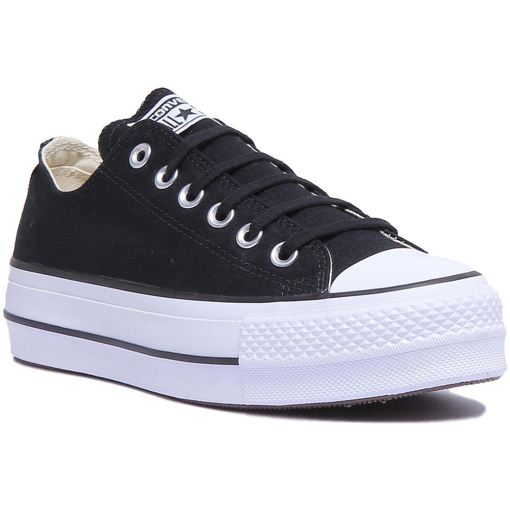 Chuck Taylor All Star Lift Ox 560250c, Donne, Nero, 42 - Foto 1