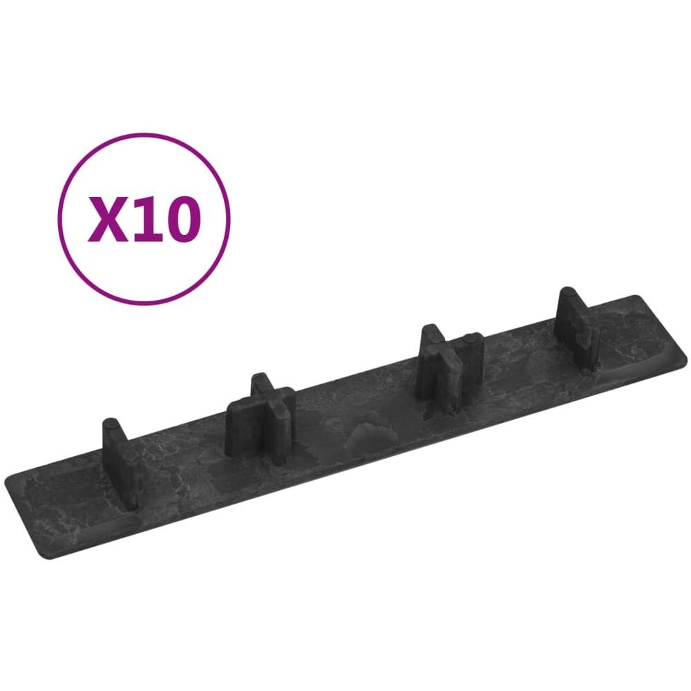Tappi Per Decking 10 Pz Plastica Nero - Foto 1
