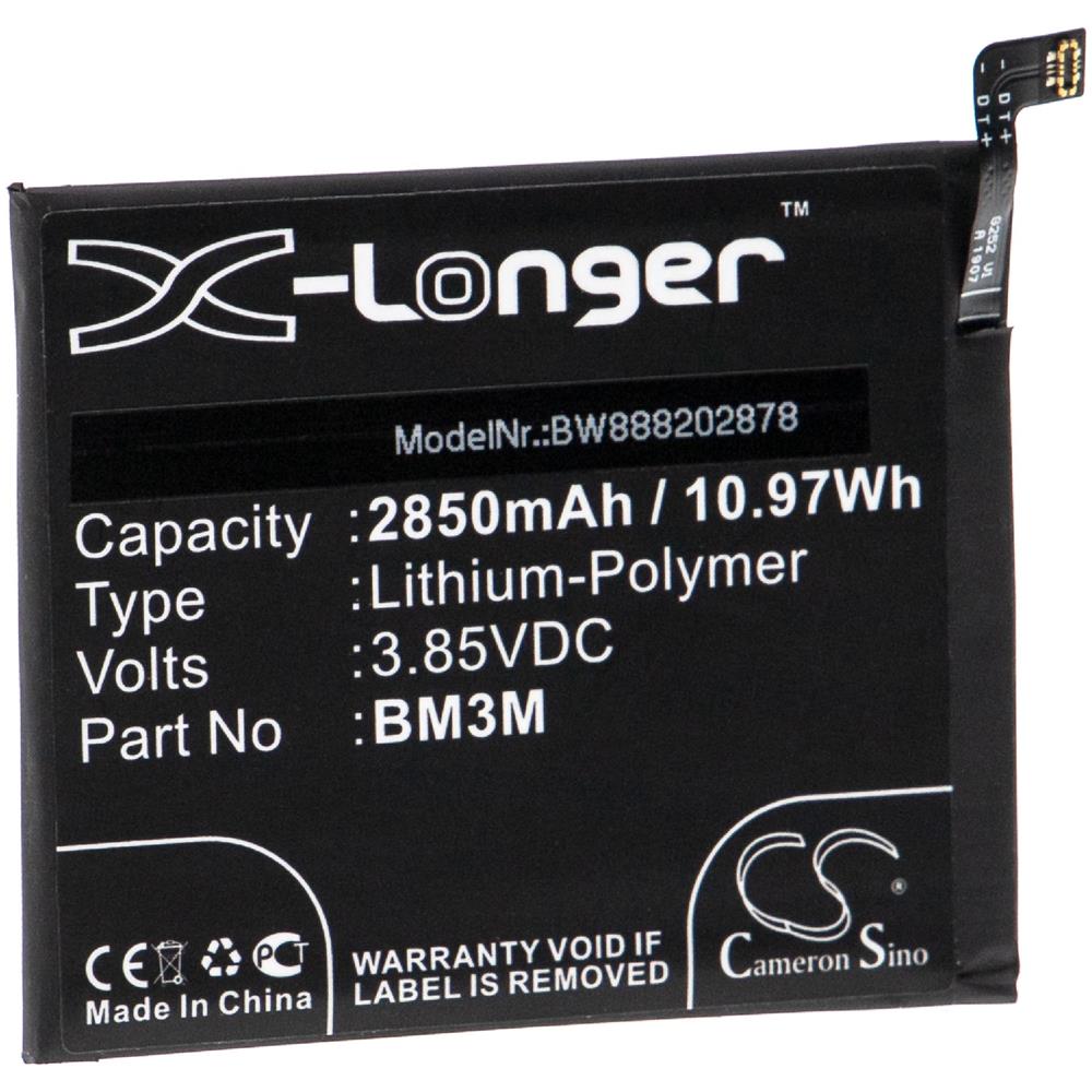 Batteria Sostituisce Xiaomi Bm3m Per Smartphone Cellulare (2850mah, 3,85v, Li-poly)  - Foto 1