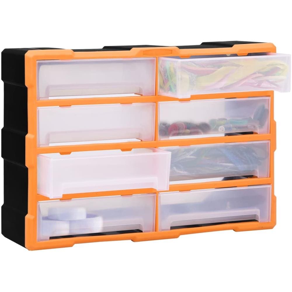 Mobile Contenitore con 8 Cassetti Grandi 52x16x37 cm - Foto 2